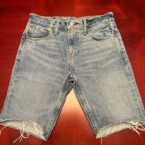 LEVI’S 511 LIGHT wash Denim shorts